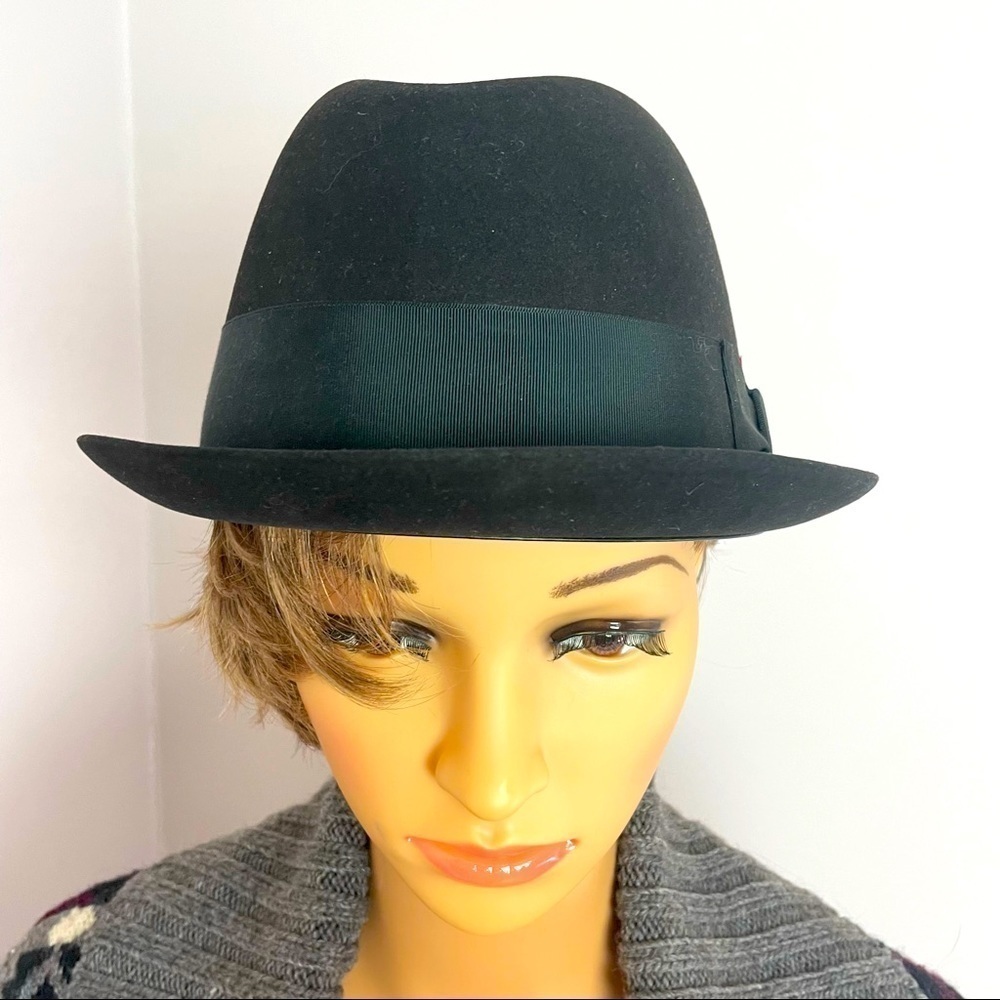 Vintage Sears Wool Fedora Hat  Form-Ease | Perfect Comfort Fit